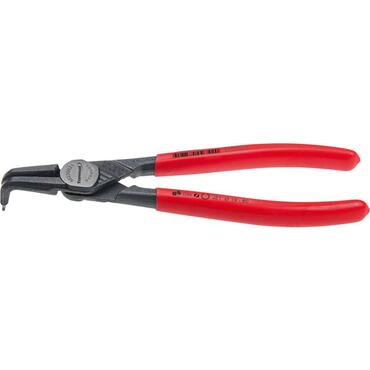 Bent circlip pliers for internal rings type 5623